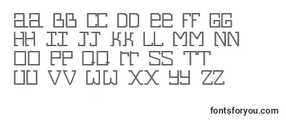 Обзор шрифта Alphecca