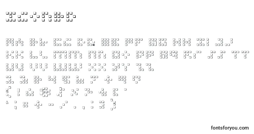 Schriftart Icon3D – Alphabet, Zahlen, spezielle Symbole