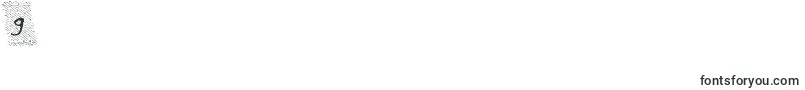 ForbbidenResolution Font – Fonts for Digit 9