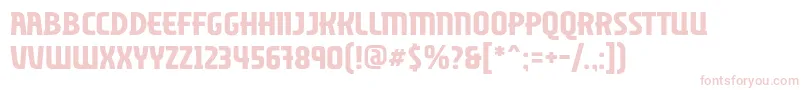 Dfdmiliciana Font – Pink Fonts on White Background