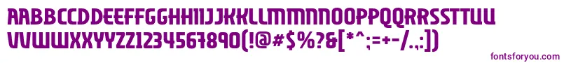 Dfdmiliciana Font – Purple Fonts on White Background