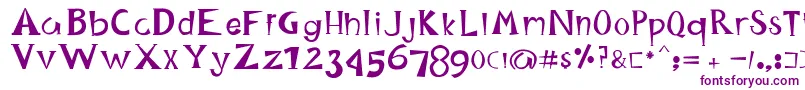 HappyKing Font – Purple Fonts