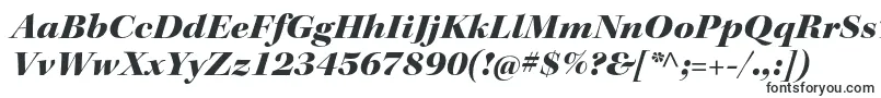 KeplerstdBlackextitdisp-fontti – Televisioon tarkoitetut fontit