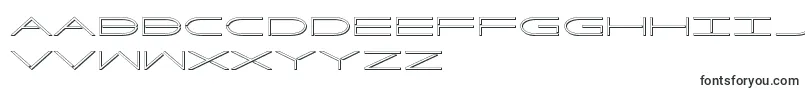 Шрифт Factor3D – английские шрифты
