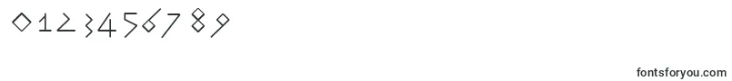 Runik50 Font – Fonts for Numbers and Digits