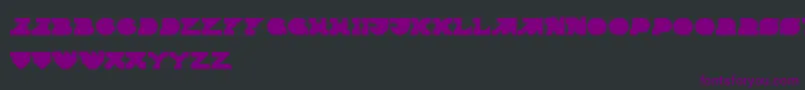Подробнее о шрифте Termina Шрифт Termina – фиолетовые шрифты на чёрном фоне