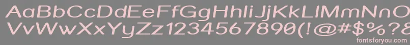 Strvarxi Font – Pink Fonts on Gray Background