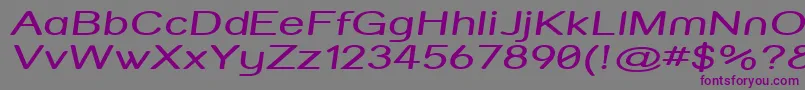 Strvarxi Font – Purple Fonts on Gray Background