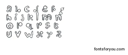 Шрифт Aliencrops