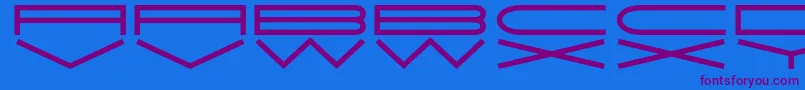 Шрифт JmhExtraWide – фиолетовые шрифты на синем фоне