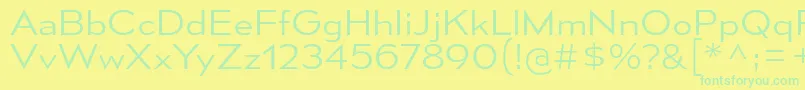 En savoir plus sur la police MesmerizeSeLt Police MesmerizeSeLt – polices vertes sur fond jaune