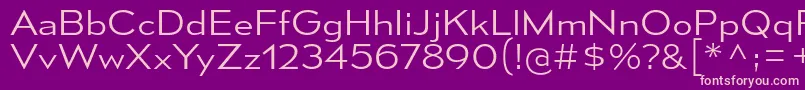 MesmerizeSeLt Font – Pink Fonts on Purple Background