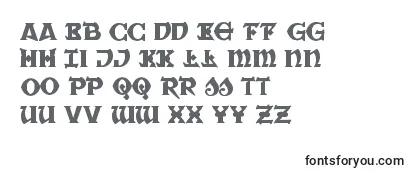 Review of the Warpriest Font