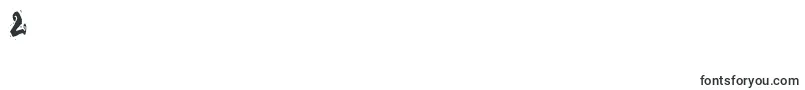 フォントPaulsSouthPacific – フォント数字2