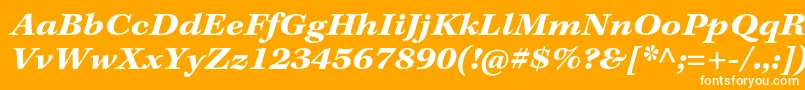 KeplerstdBoldextitcapt Font – White Fonts on Orange Background