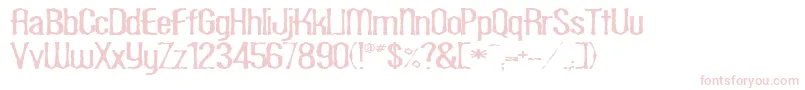 Lisätietoja ScaberousRegular-fontista ScaberousRegular-fontti – vaaleanpunaiset fontit valkoisella taustalla