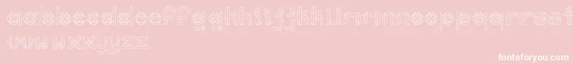 Moonlightprism Font – White Fonts on Pink Background