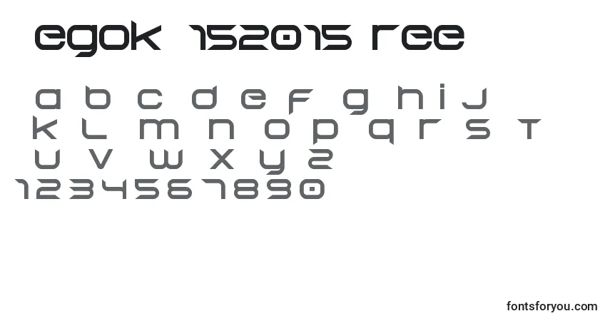 Fuente BegokV152015Free (85258) - alfabeto, números, caracteres especiales