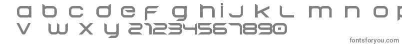 Шрифт BegokV152015Free – серые шрифты на белом фоне