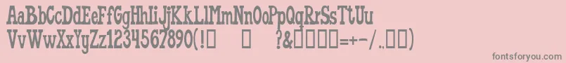 More about WorldsfinestNormal Font WorldsfinestNormal Font – Gray Fonts on Pink Background
