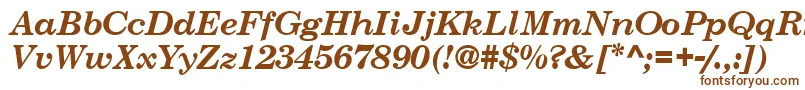 CenturySchoolbookSsiBoldItalic Font – Brown Fonts