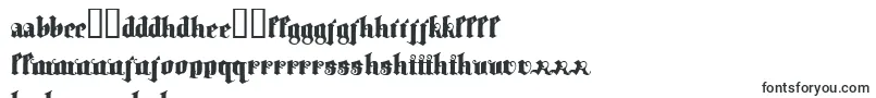 フォントTyrfingDemo – アルバニアの文字