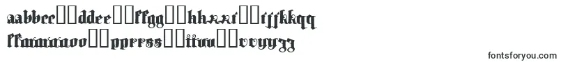 TyrfingDemo-Schriftart – aserbaidschanische Schriften