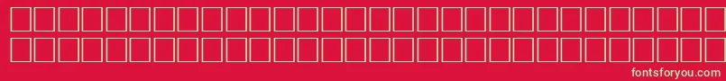 ArrowsnwRegular Font – Green Fonts on Red Background