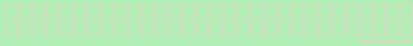 ArrowsnwRegular Font – Pink Fonts on Green Background