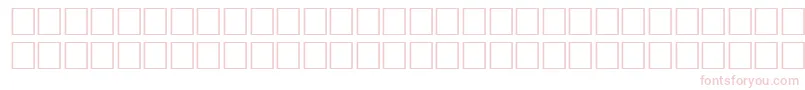fuente ArrowsnwRegular – Fuentes Rosadas Sobre Fondo Blanco
