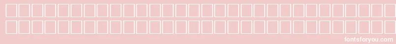 ArrowsnwRegular Font – White Fonts on Pink Background