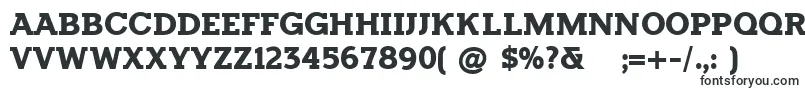 HorsebackslabBold-fontti – Alkavat H:lla olevat fontit
