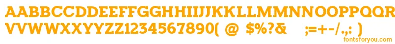 HorsebackslabBold Font – Orange Fonts