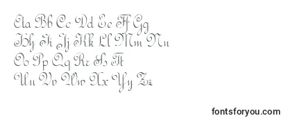Rundschrift -fontin tarkastelu