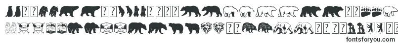 fuente BearIcons – fuentes lituanas