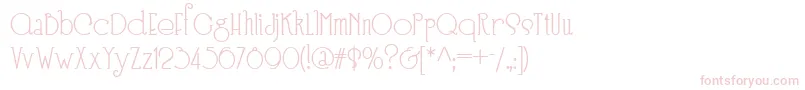 Speedballno3nf Font – Pink Fonts on White Background