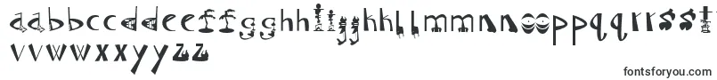 Шрифт Tiki – декоративные шрифты