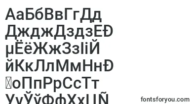 Idiot font – belarusian Fonts