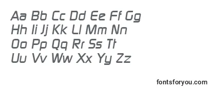 DigitalItalic-fontti