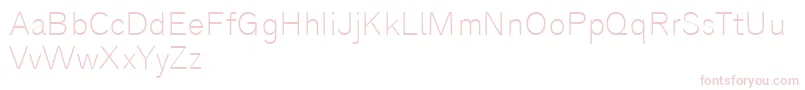 Analogue35thin Font – Pink Fonts