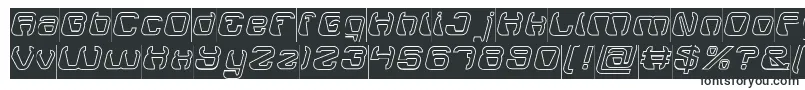 ElectroMagnetHollowInverse Font – Fonts for Windows