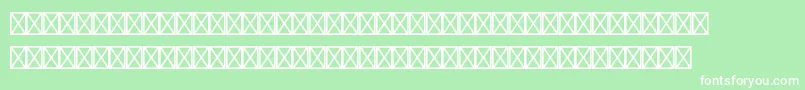 Astrologypiltstd2 Font – White Fonts on Green Background