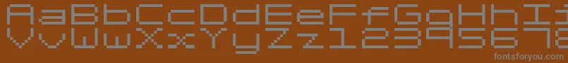 Подробнее о шрифте FixedV0 Шрифт FixedV0 – серые шрифты на коричневом фоне