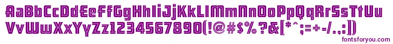 Arb66NeonLineJun37 Font – Purple Fonts