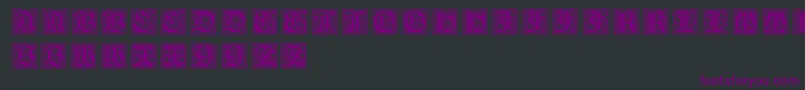 NeugotischeInitialen Font – Purple Fonts on Black Background