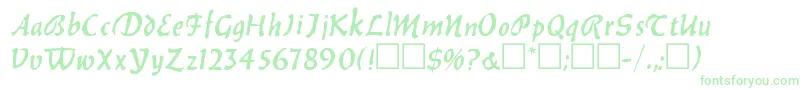 BalthazarRegular Font – Green Fonts