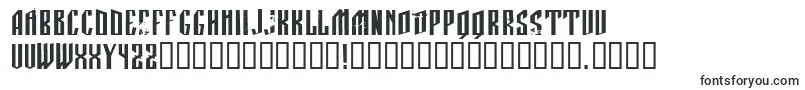 Шрифт Manastirka – эродированные шрифты