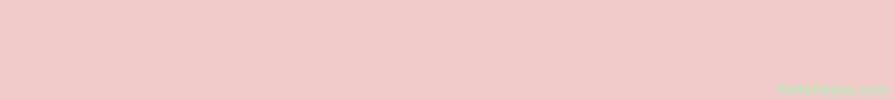 GenericonsRegularWebfont Font – Green Fonts on Pink Background