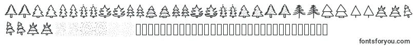 Christmastrees-fontti – Fontit Discordille