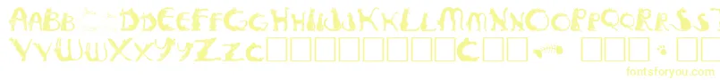 Pussyfoota Font – Yellow Fonts